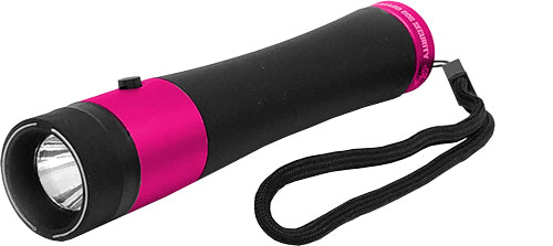 Guard Dog Ivy Stun Gun W/ 200 - Lumen Light Rechargeable Pink