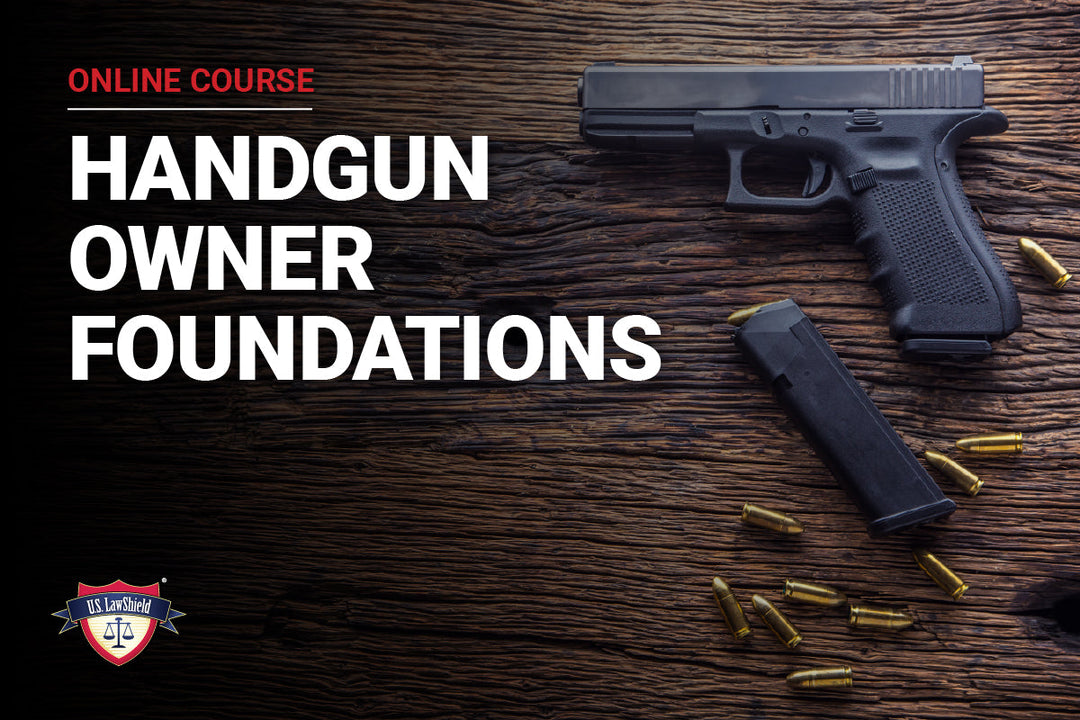 Handgun Owner Foundations Course Bundle (Series 1) Online Course