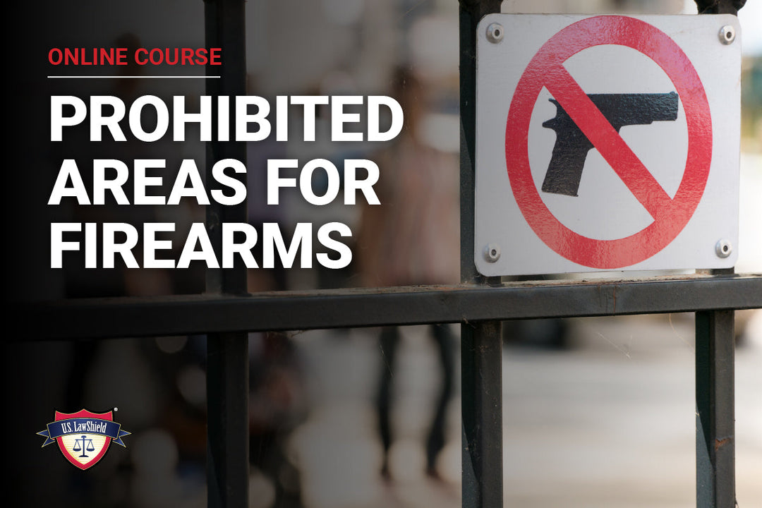 Prohibited Areas for Firearms in Oklahoma Online Course