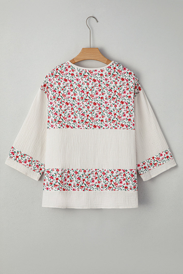 Penny 3 4 Sleeve Blouse
