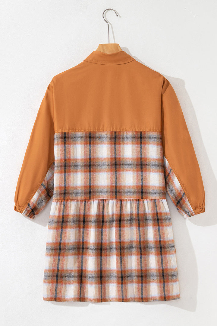 Leila Ruffle Hem Tunic Shirt