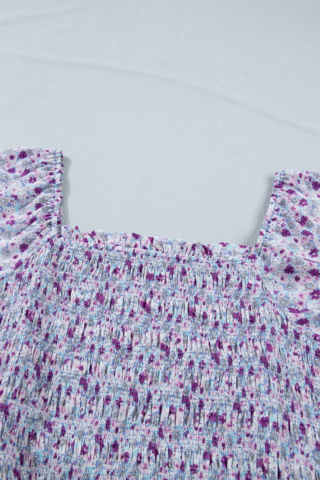 Kelsey Square Smocked Maxi PLUS Dress
