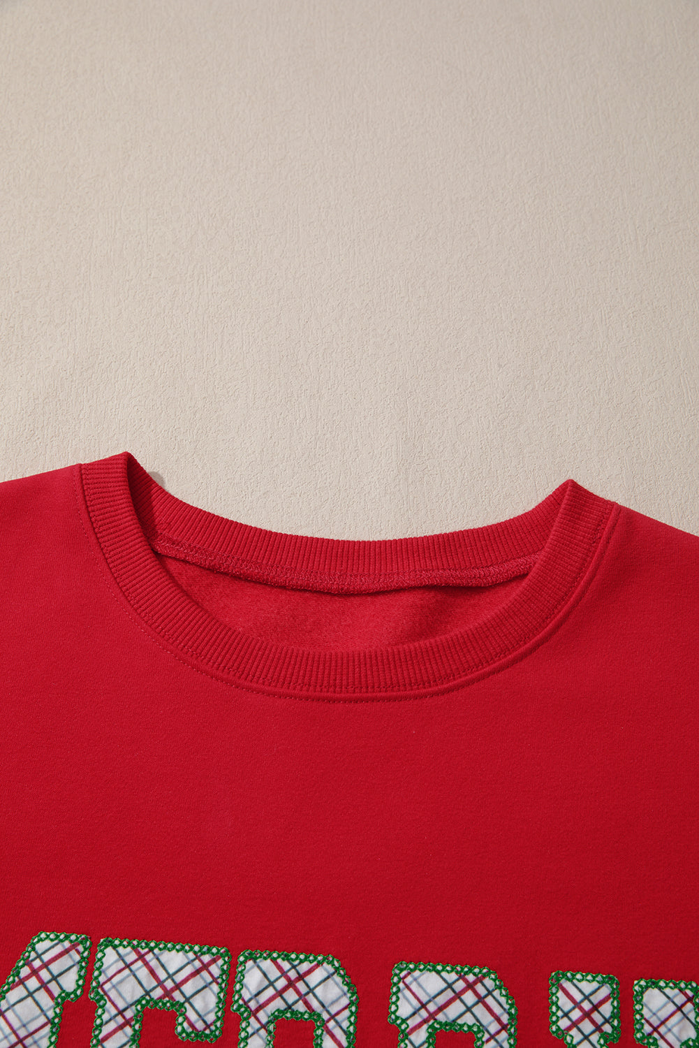 Paulina Bow Decor Christmas Sweatshirt