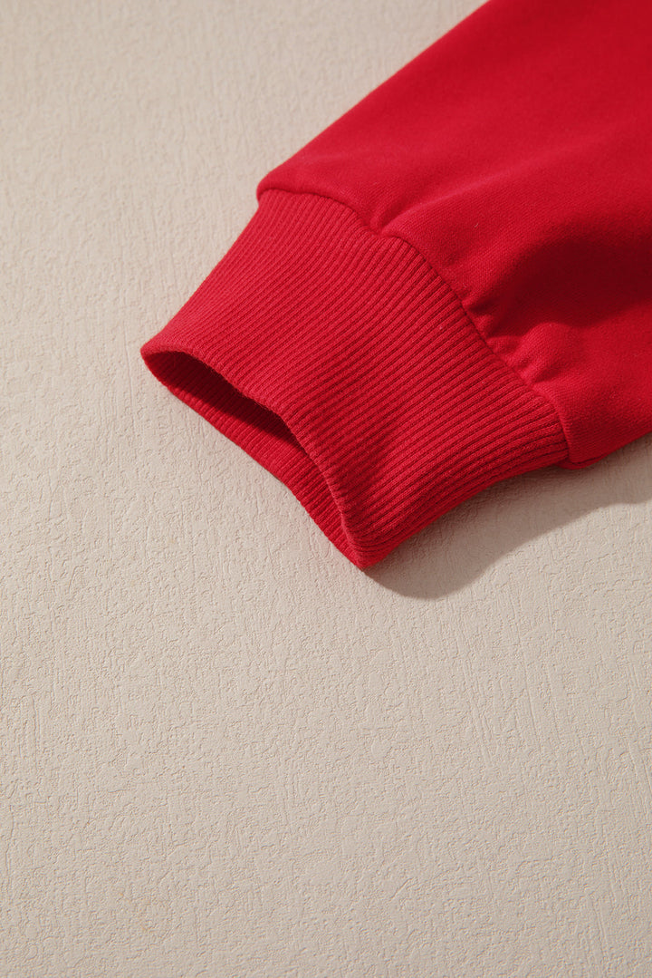 Paulina Bow Decor Christmas Sweatshirt