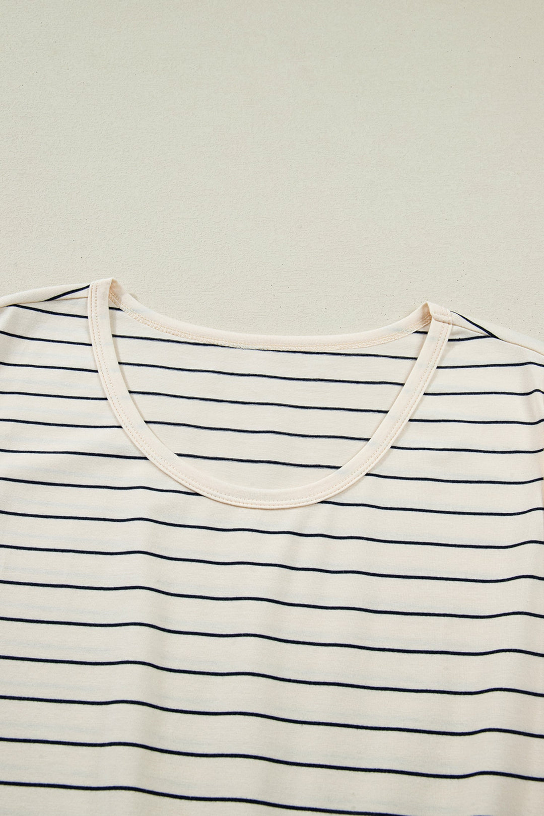 Mabel Stripe Drawstring Tunic Tank