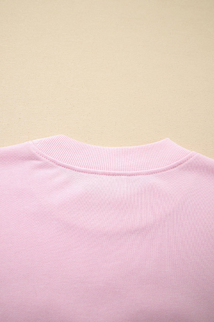 Matilda Sweetheart Patchwork Oversize Sweatshirt
