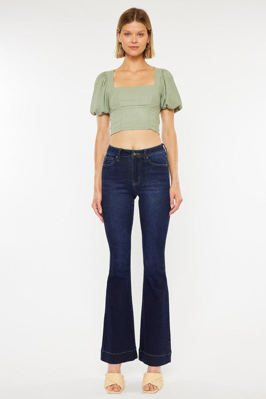 Hazel High Rise Flare Jeans