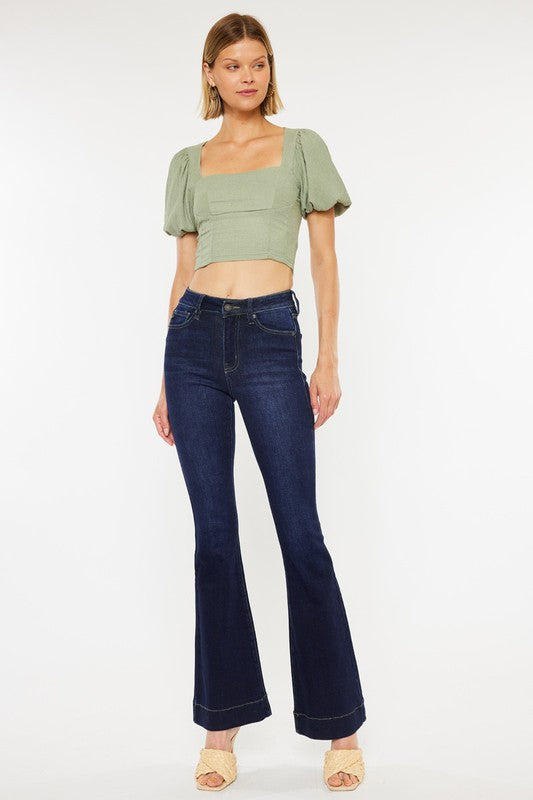 Hazel High Rise Flare Jeans