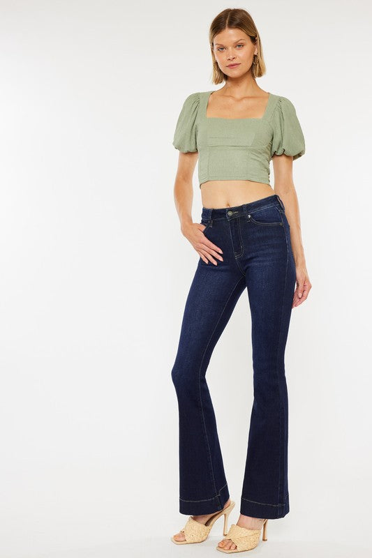 Hazel High Rise Flare Jeans