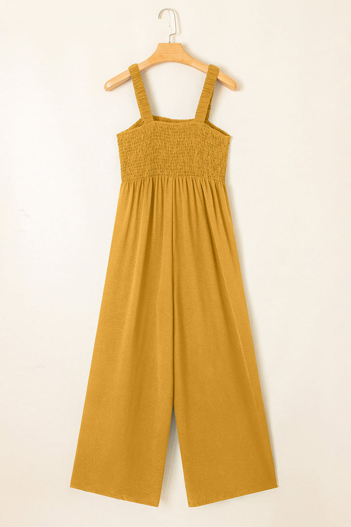 Rebecca Sleeveless Wide Leg Jumpsuit