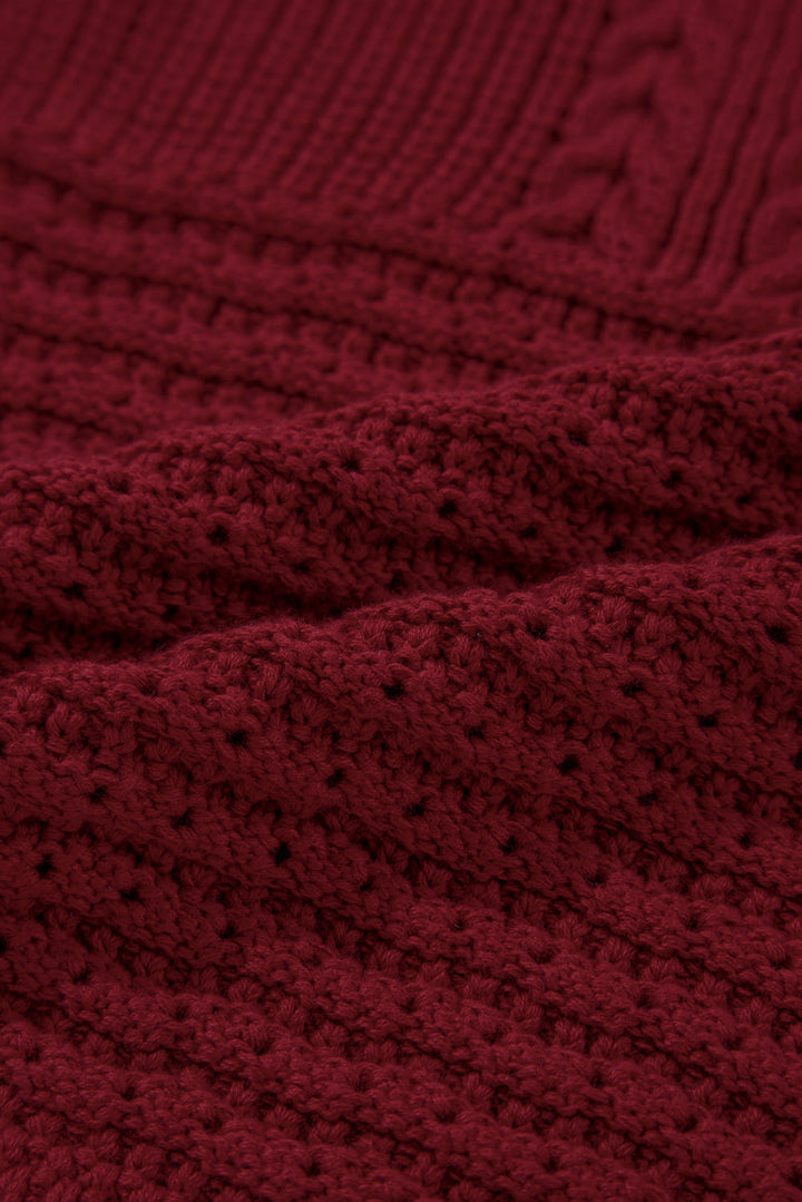 Parker Pointelle Slim Fit Sweater