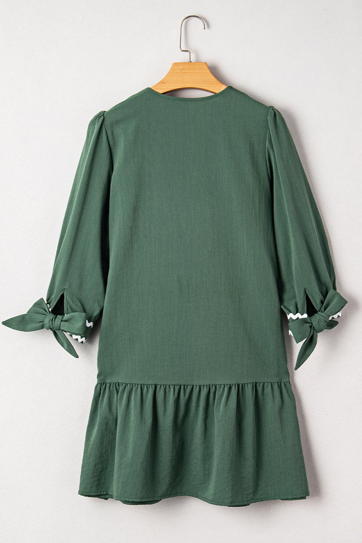 Xyla Bracelet Sleeve Shift Dress