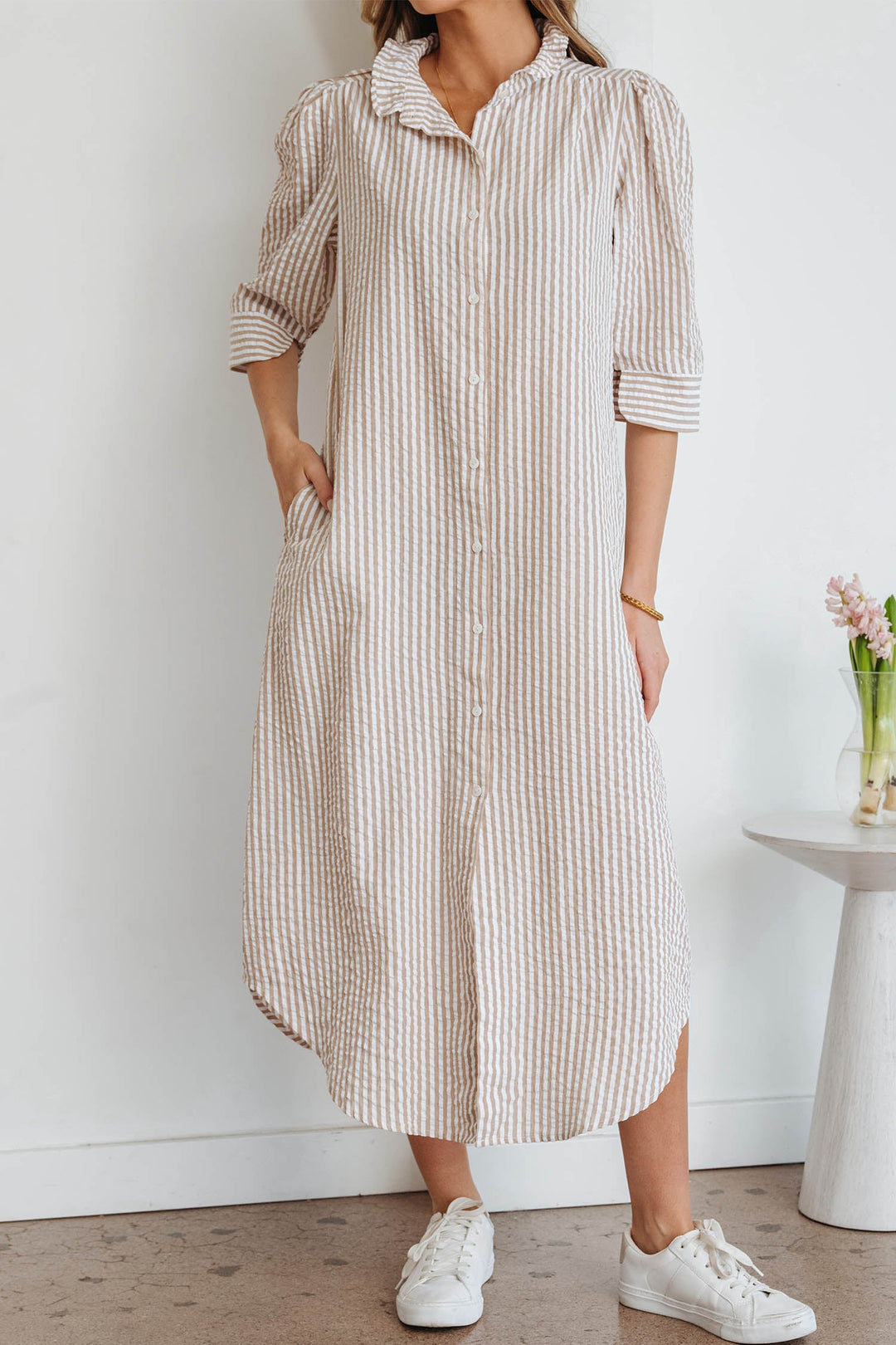 Winona Collar Half Sleeve Shirt