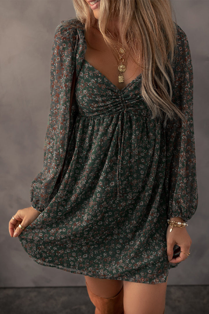 Armani Shirred Back Mini Dress