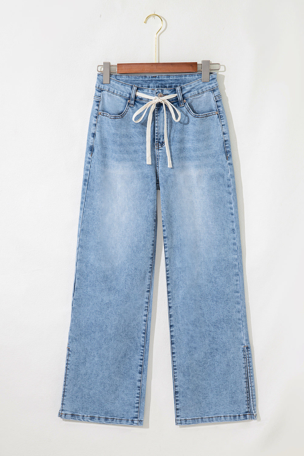 Noah Rise Drawstring Casual Jeans