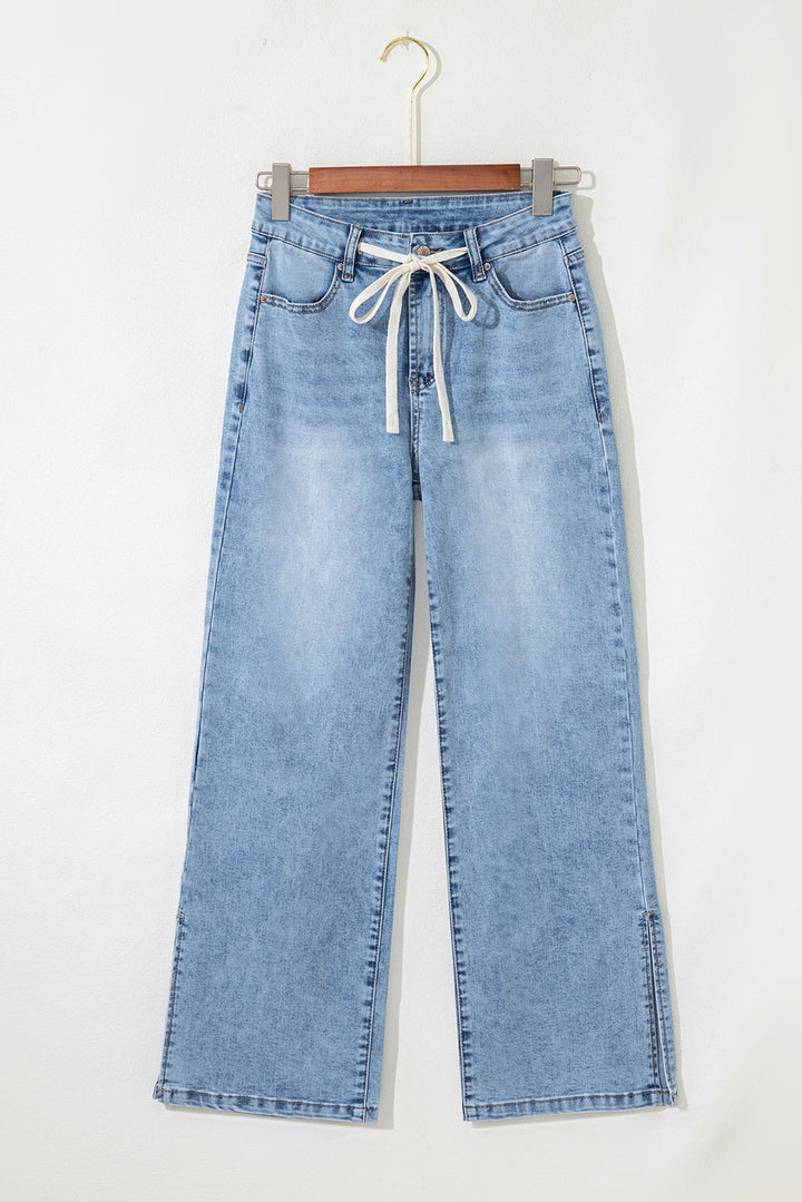 Noah Rise Drawstring Casual Jeans