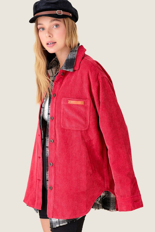Madera Corduroy Shacket
