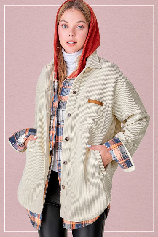 Madera Corduroy Shacket