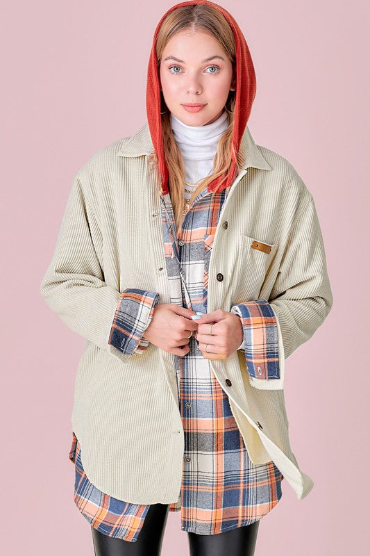 Madera Corduroy Shacket