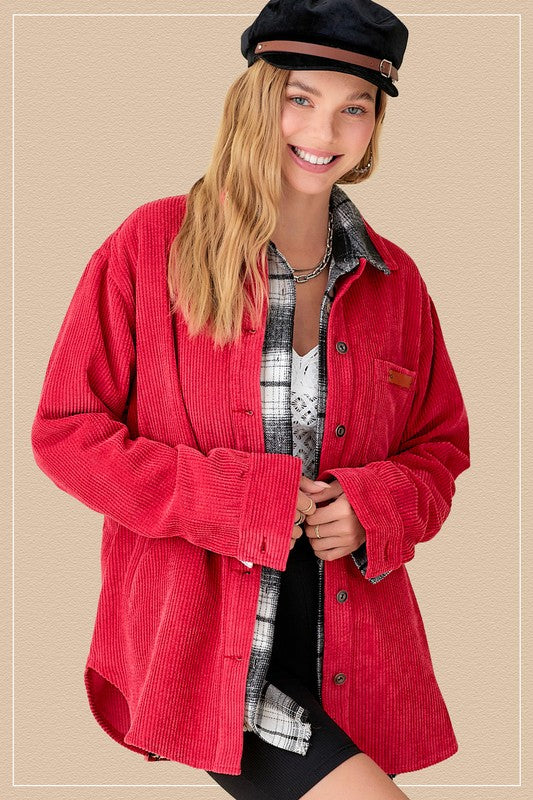 Madera Corduroy Shacket