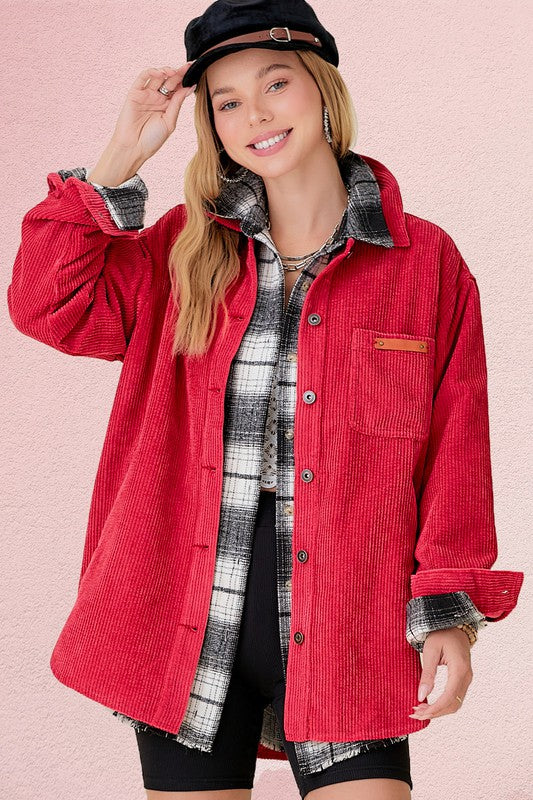Madera Corduroy Shacket