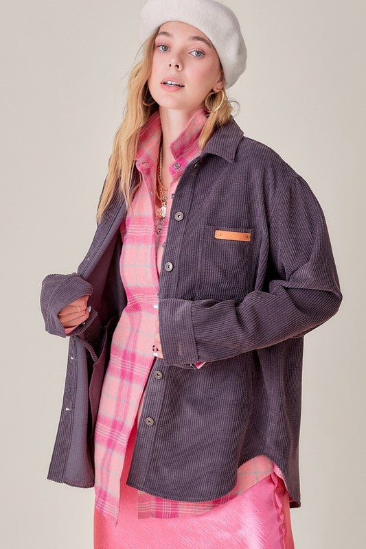 Madera Corduroy Shacket