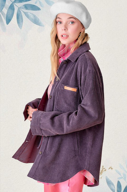 Madera Corduroy Shacket