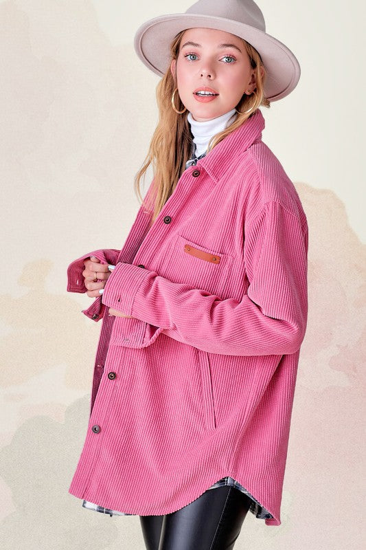 Madera Corduroy Shacket