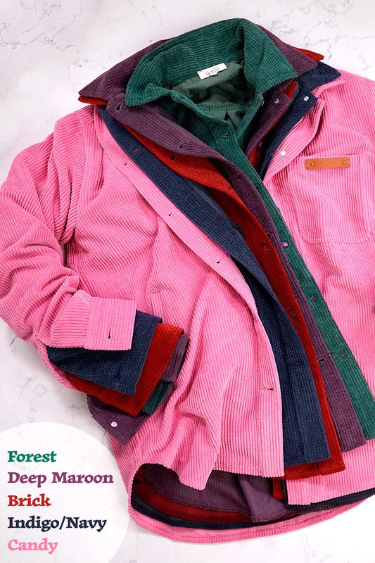 Madera Corduroy Shacket
