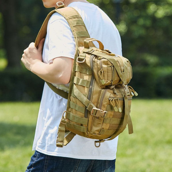 Tactical Military Medium Sling Range Bag