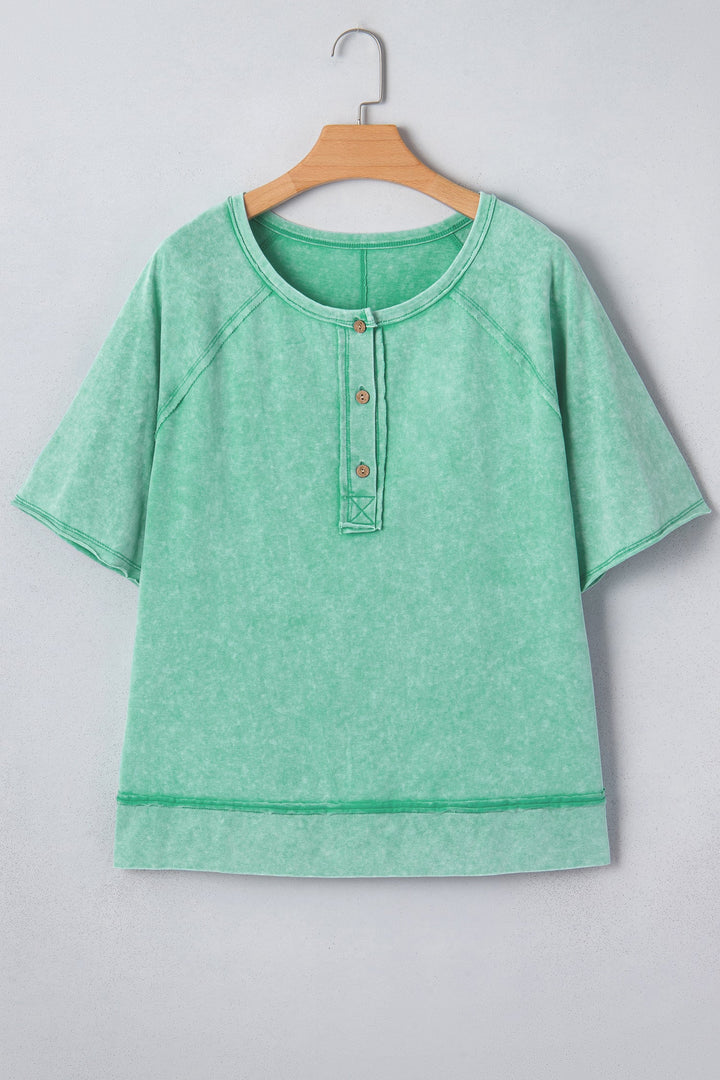 Julie Mineral Wash T Shirt