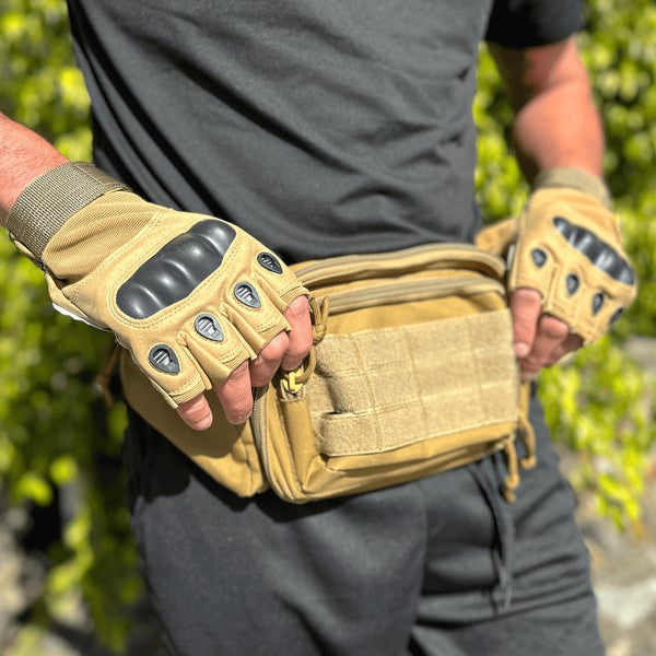 Tactical Military Fingerless Range Gloves