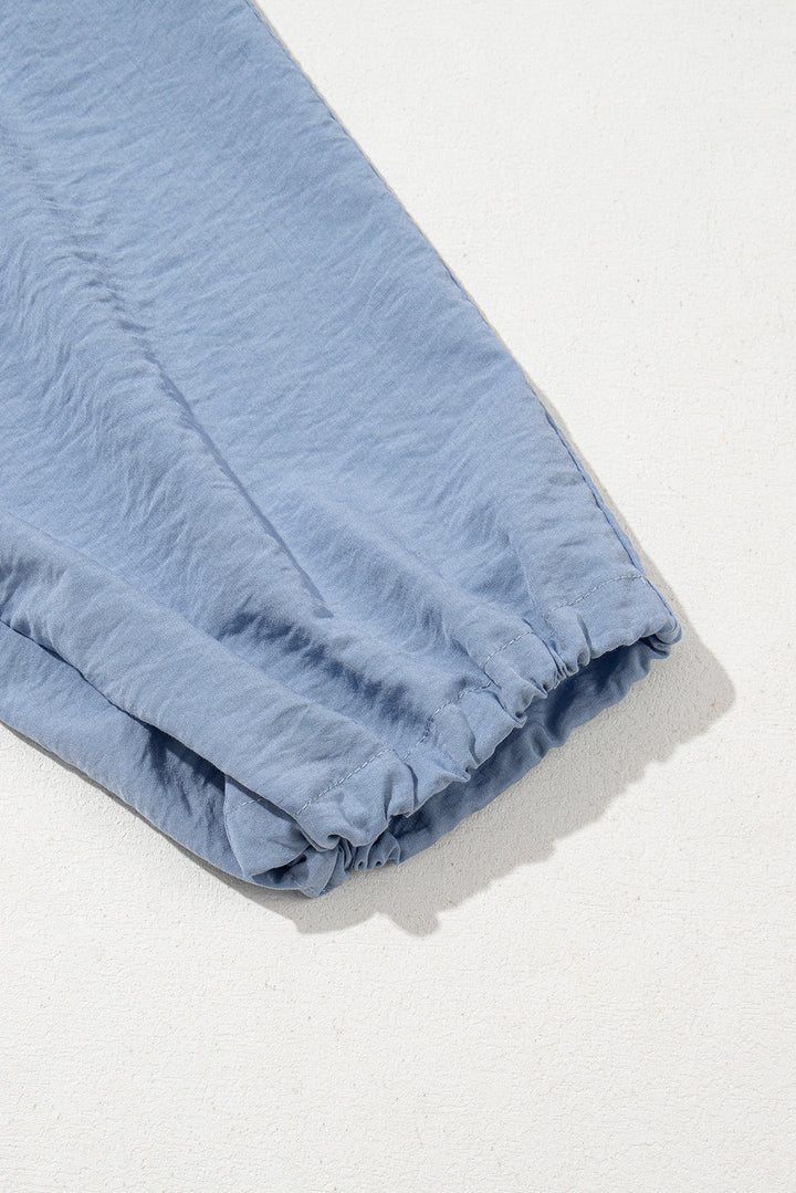 Sawyer Waistband Pleated Loose Pants