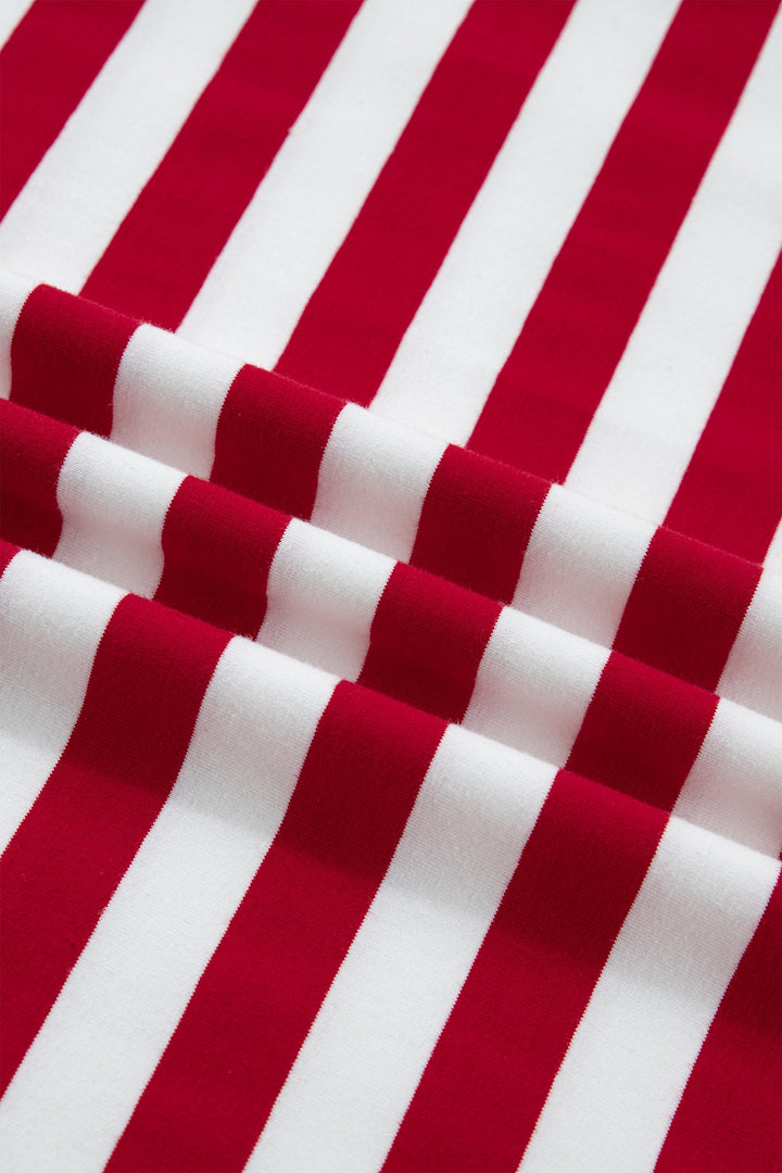 June Stripe Patchwork T Shirt