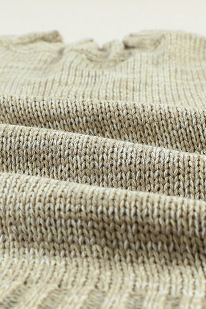 Leyla Drop Shoulder Knitted Sweater