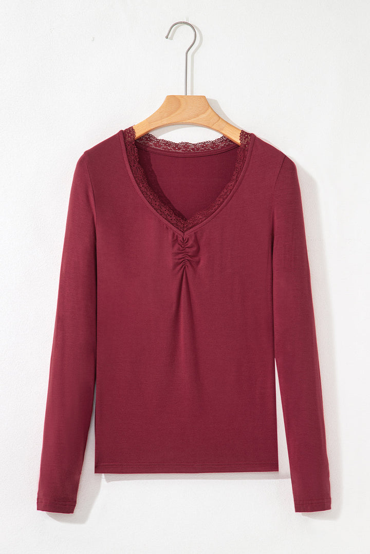 Collins Sleeve T Shirt Long Sleeve Top
