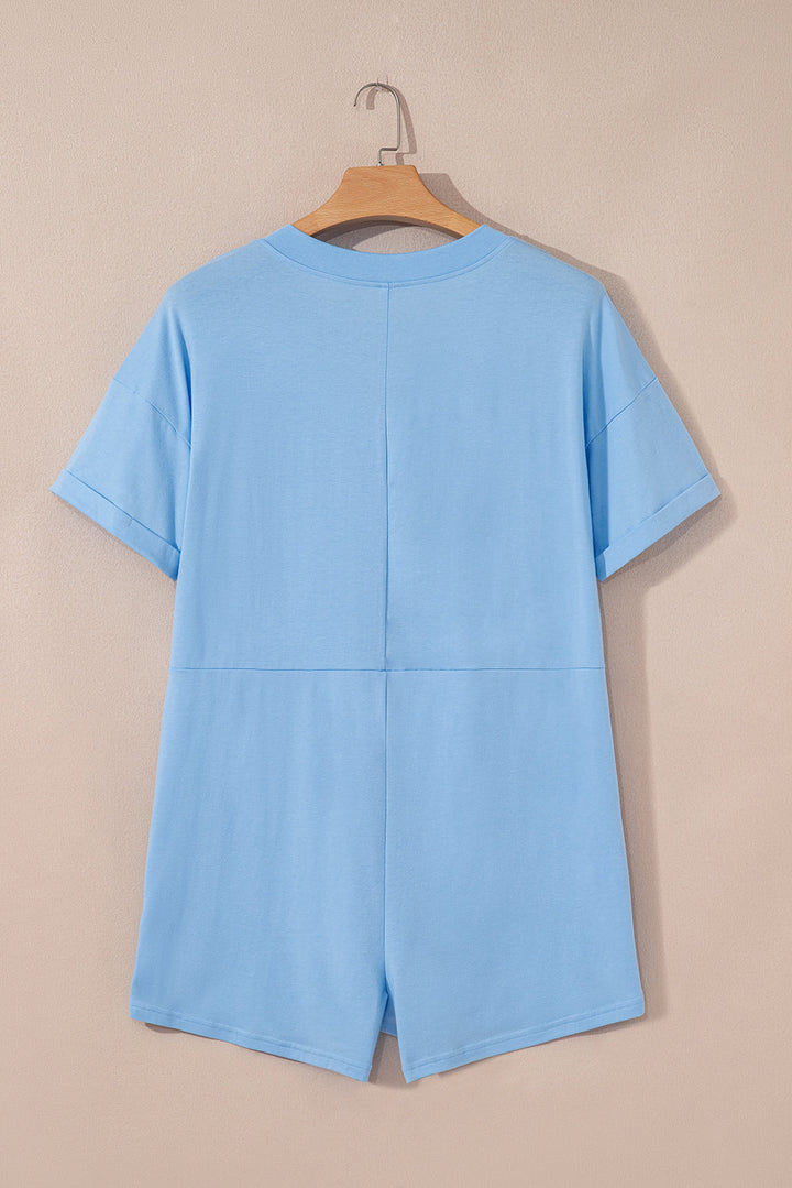 Zara Half Sleeve Knit Romper