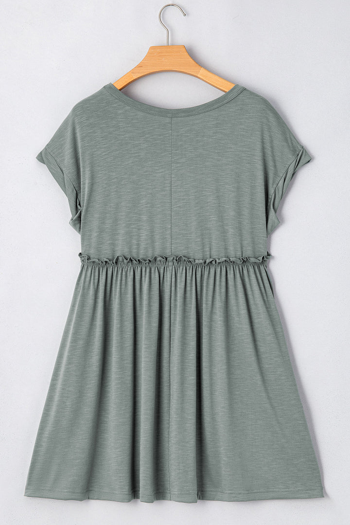 Daniela Gathered Seam T Shirt