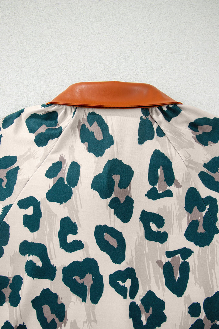 Madelynn Collared Short Sleeve Blouse