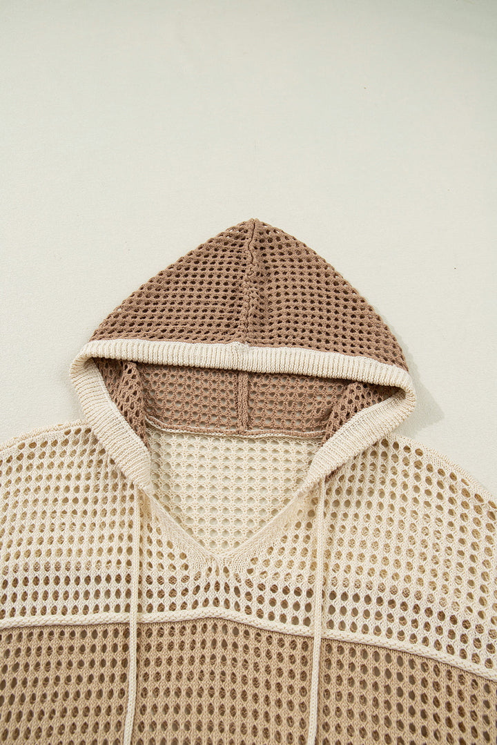 Icelynn Knit Hooded Jumper PLUS Sweater