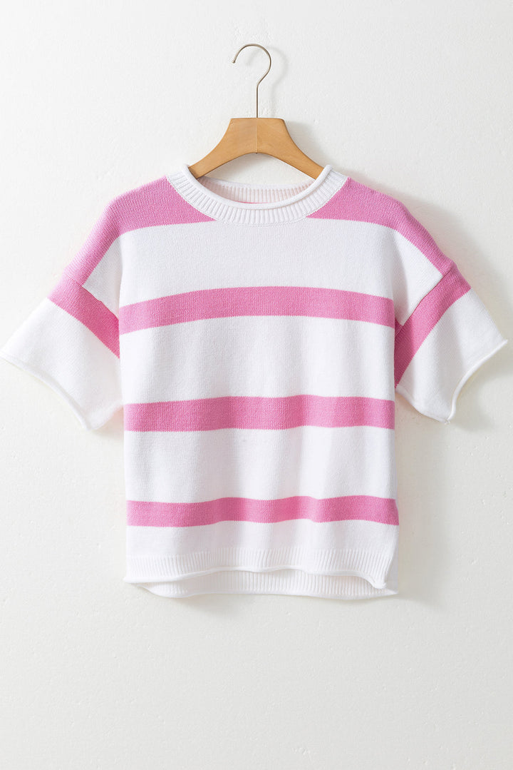 Summer Sleeve Lightweight Knitted Top