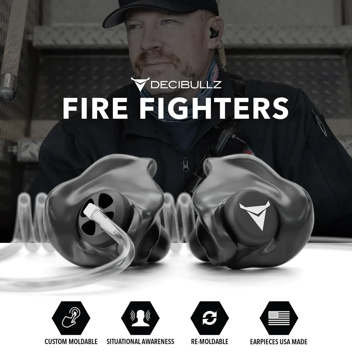 +Awareness Custom Molded Two-Way Surveillance Acoustic Tube Headset (Motorola)