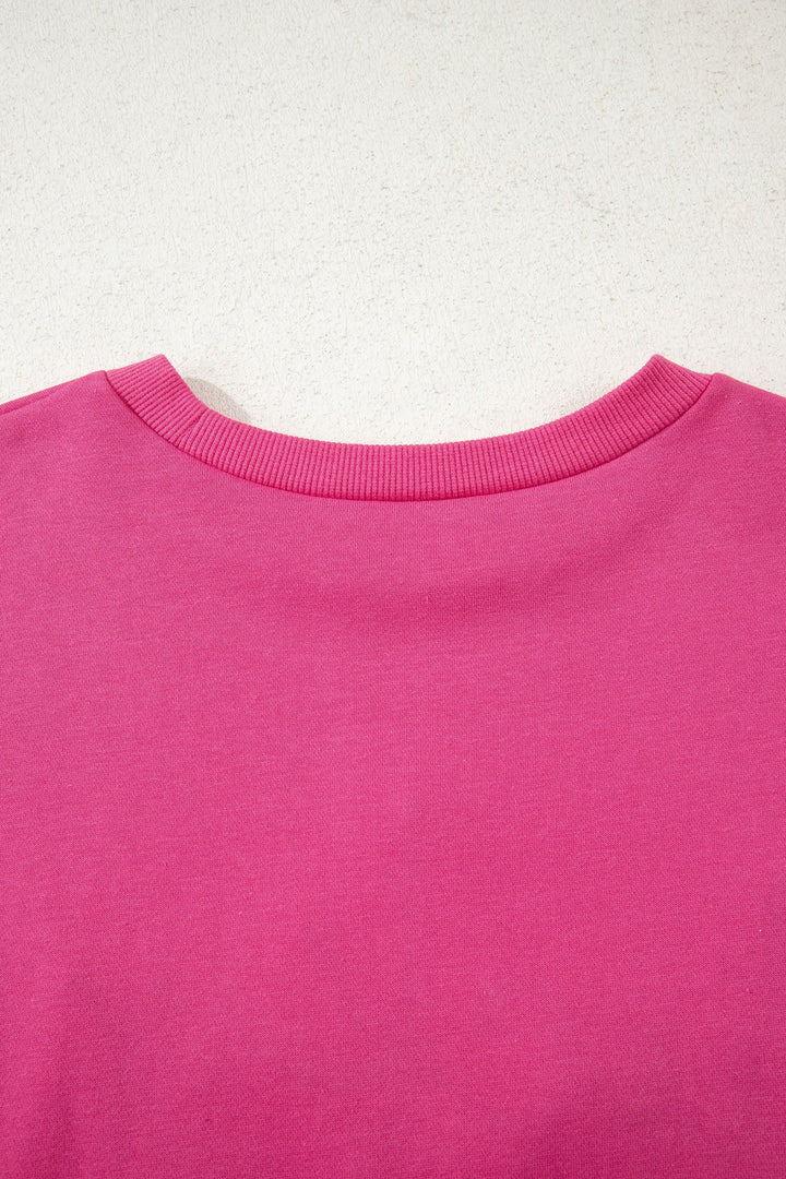 Armani Clover Embroidered Loose Pullover