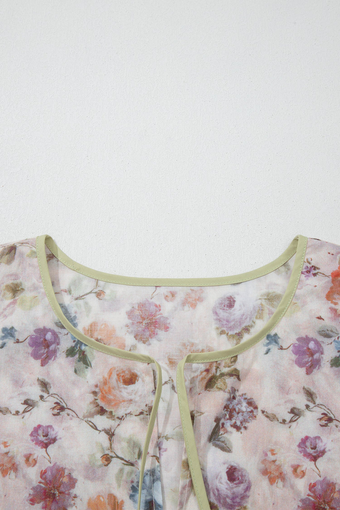 Andi Striped Detail Babydoll PLUS Blouse