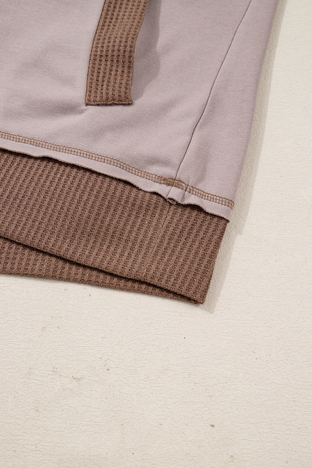 Alessia Exposed Seam Casual Hoodie