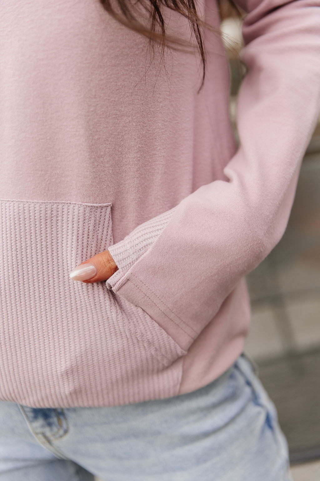 HalfZip Sweatshirt - Lilac Dreams