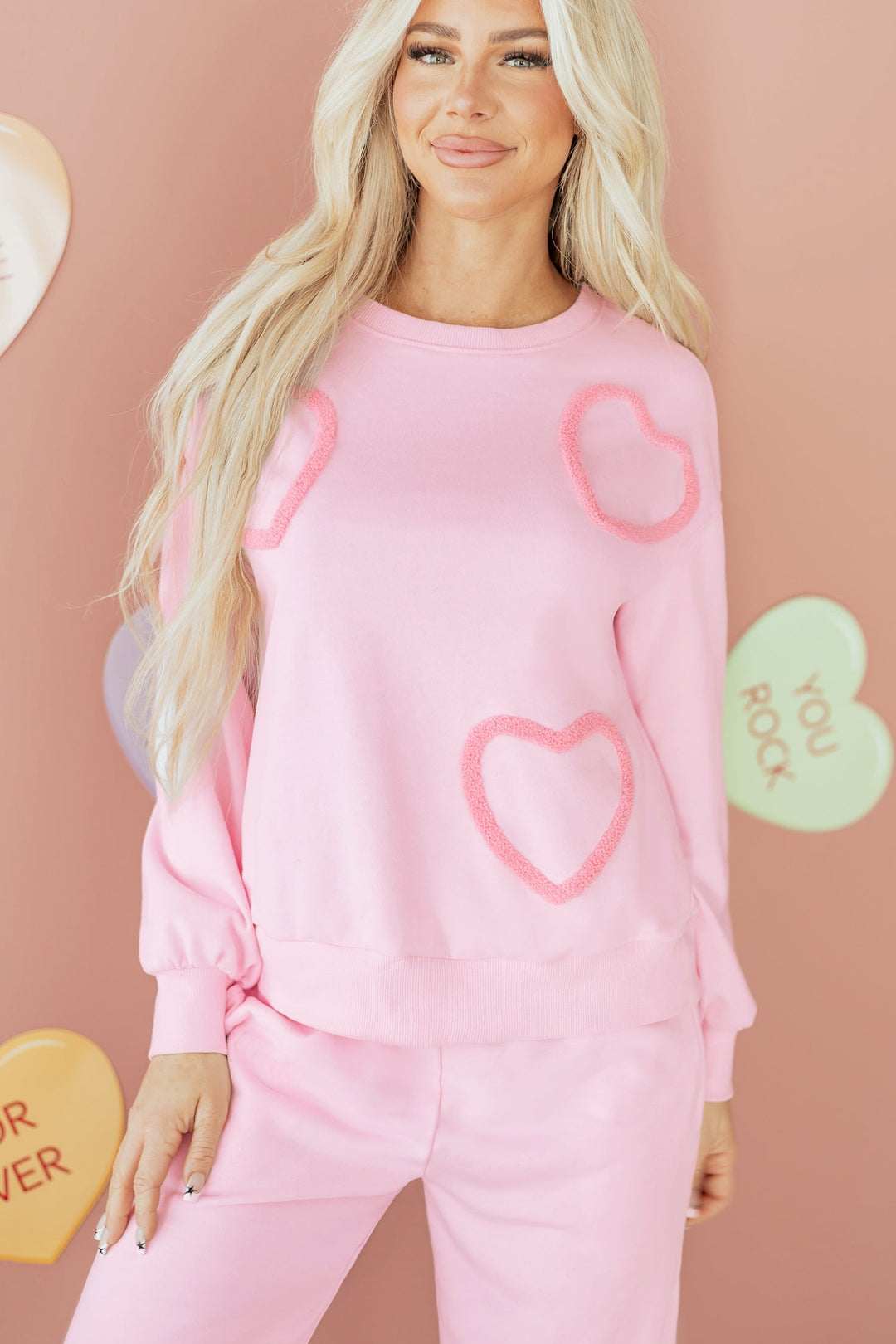 Nova Pattern Casual 2pcs Pants