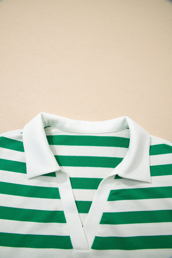 Sawyer Ruffled Short Sleeve Blouse