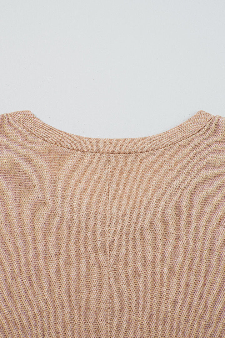 Abby Shoulder Knit Tunic PLUS Top