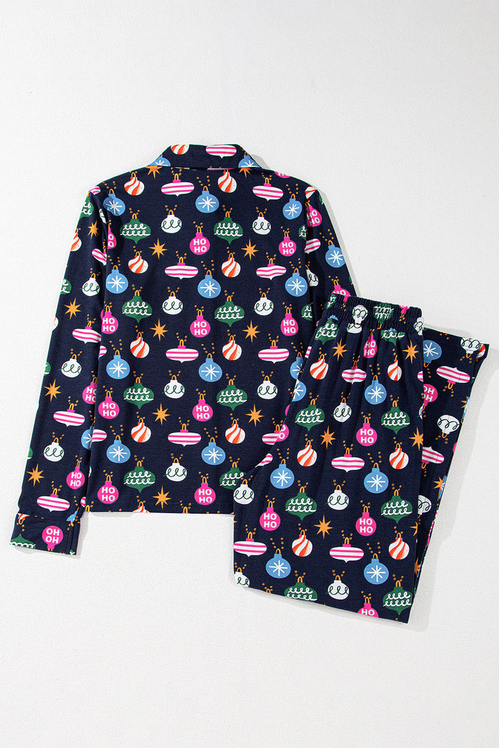 Mazie Christmas Lights Print Shirt